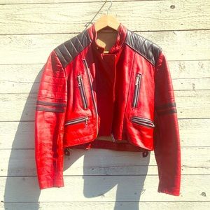 Vintage motorcycle jacket